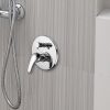 Chrome Bathroom Shower Wall Mixer Diverter w/ WaterMark