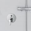 Chrome Bathroom Shower Wall Mixer Diverter w/ WaterMark