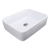 Above Counter Bathroom Vanity Ceramic Basin – Square