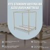 Arrow 4 Four Poster Bed Frame – QUEEN, Gold