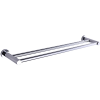 Classic Chrome Towel Bar Rail Bathroom – Double