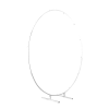 2M Wedding Hoop Round Circle Arch Backdrop Flower Display Stand Frame Background. – White