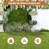 2M Wedding Hoop Round Circle Arch Backdrop Flower Display Stand Frame Background. – White