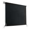 Retractable Straight Drop Roll Down Awning Garden Patio Screen 3.0X2.5M