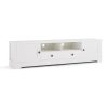 Margaux White Coastal Style 180cm Entertainment Unit