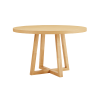 Harry 4 Seater Dining Table in Natural