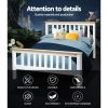 Ampthill Wooden Bed Frame PONY Timber Mattress Base Bedroom Kids – DOUBLE