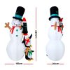 Christmas Inflatable Snowman 2.4M Illuminated Decorations