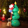 Christmas Inflatable Santa Tree 1.8M Illuminated Decorations