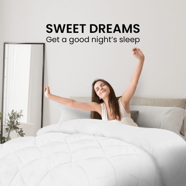 Laura Hill 400GSM Microfibre Bamboo Quilt Comforter Doona – KING, 400 GSM