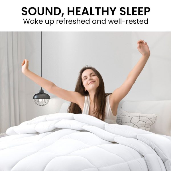 Laura Hill 500GSM Goose Down Feather Quilt Duvet Doona – QUEEN, 700 GSM