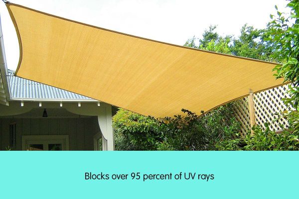 Wallaroo Rectangular Shade Sail – 7×6 M