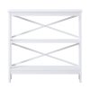 Sarantino Faustine Thin Cross Console Table
