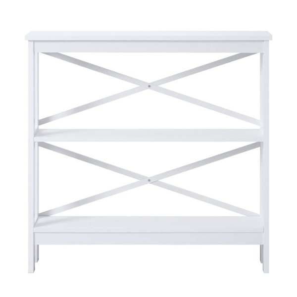 Sarantino Faustine Thin Cross Console Table